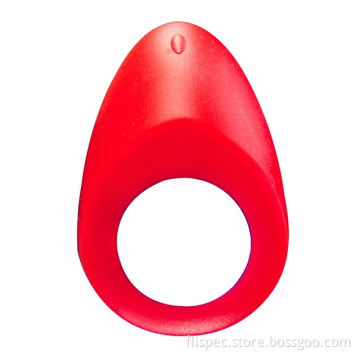 USB Rechargeable 6 Frequency Vibration Silicon Custom Magnetic Cock Ring